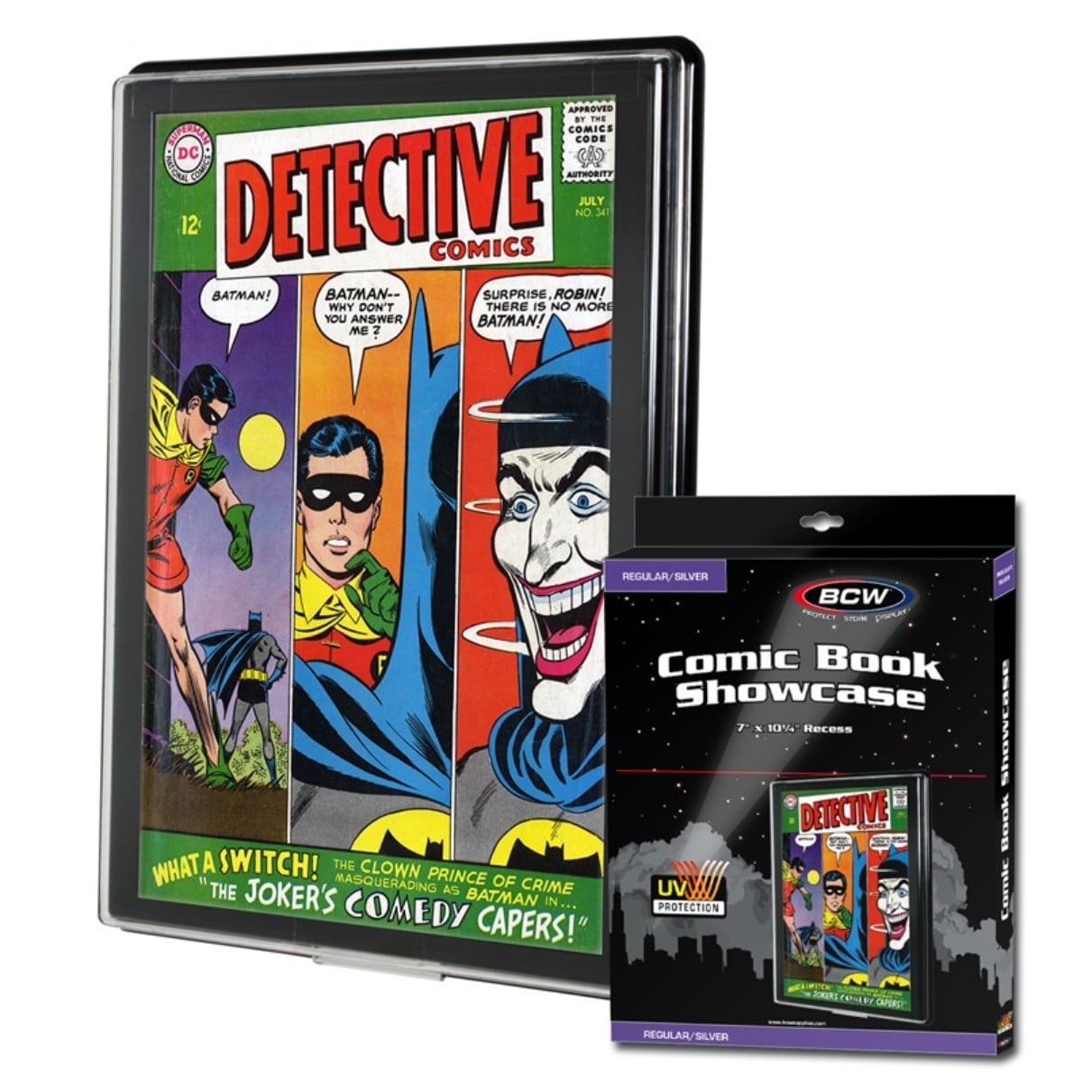 Comic Book Showcase - Silver - UV
