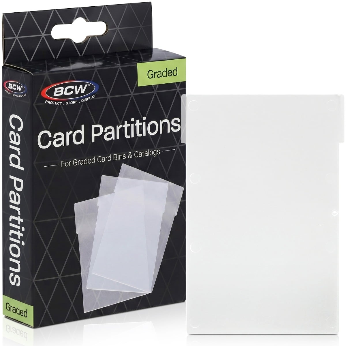 Graded Card Partitions - Translucent