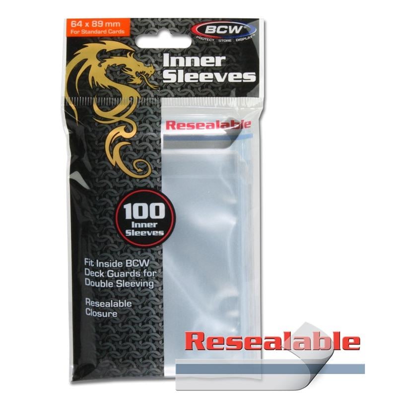 Resealable Inner Sleeves  *LIMITED STOCK*